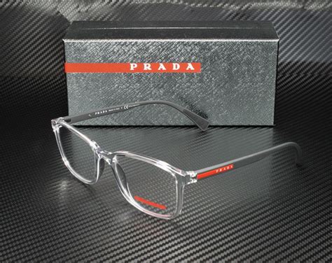 fashionable glasses mens prada|Prada eyeglasses men's frames.